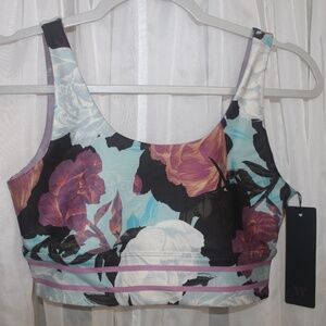 Women's Wear It To Heart (WITH) Jill Reversible bra Satin Garden in Sz(S)